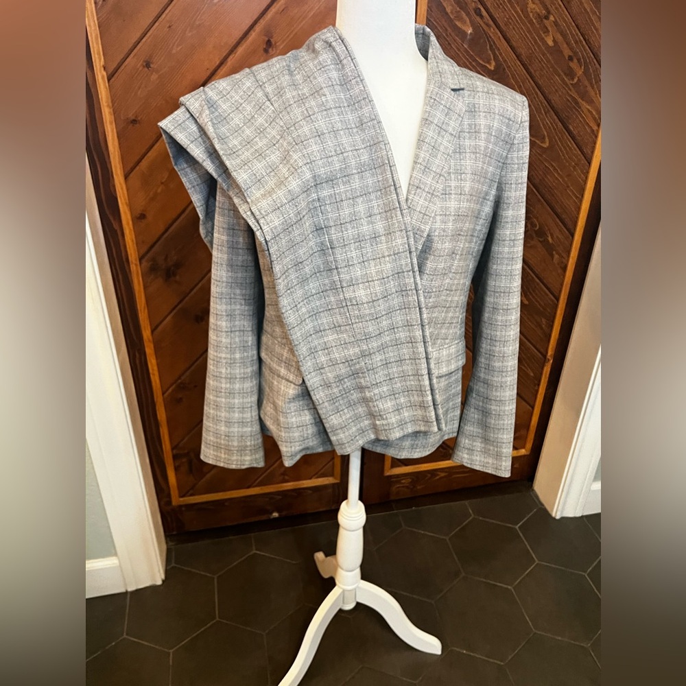 Ann Taylor Plaid Pantsuit